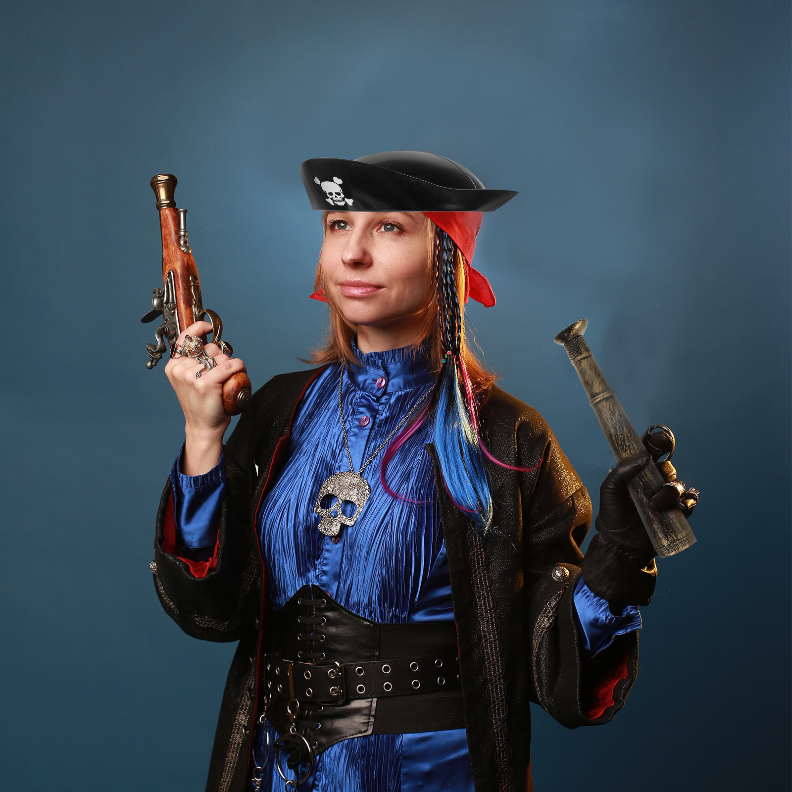 Easy Cosplay Prop - Zestaw do przebrania pirata – łatwy