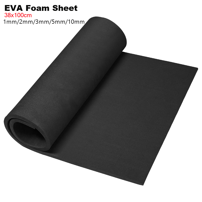 Cosplay Prop Foam Board - Arkusz pianki EVA 1mm/2mm/3mm/5mm/10mm, 38x100cm, twarda