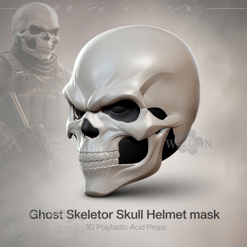 Maska-czaszka z kwasu polilakt – Cosplay Prop 3D Print Settings recenzja i cena